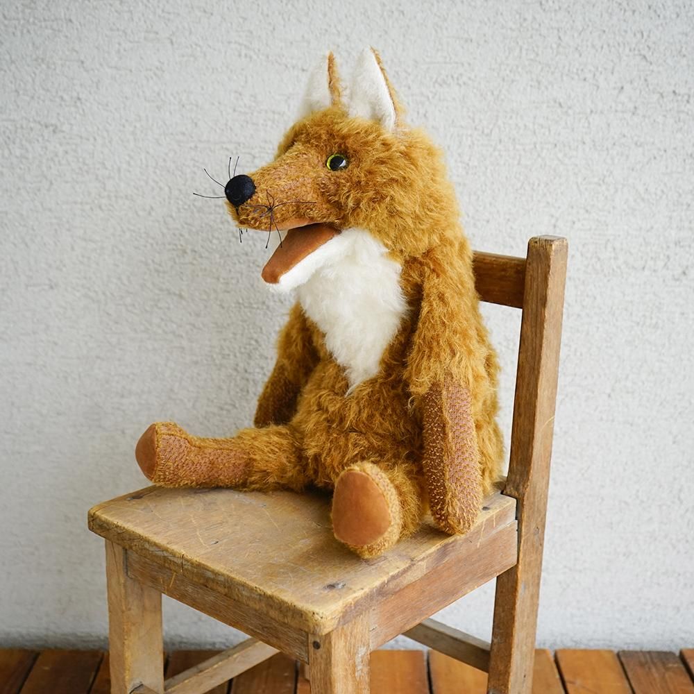 きつねのラウデンフェル ドイツBARLEBEN/バーレーベン工房の動物手人形