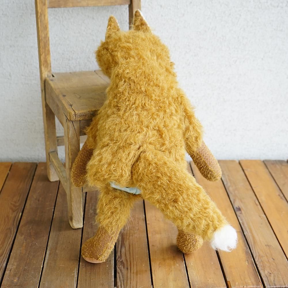 きつねのラウデンフェル ドイツBARLEBEN/バーレーベン工房の動物手人形