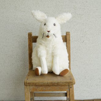 うさぎのワルダマール ドイツBARLEBEN/バーレーベン工房の動物手人形