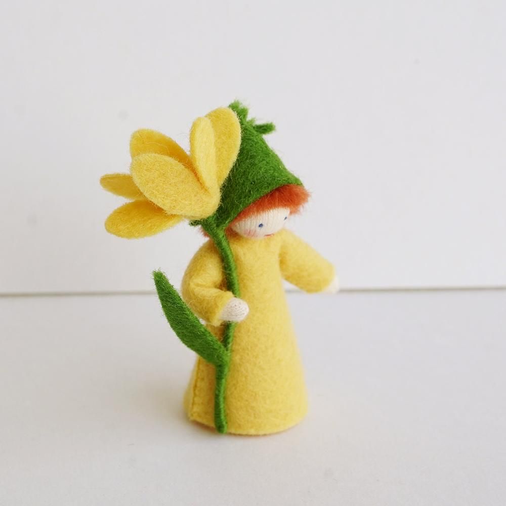 クロッカス 手に装飾 ホワイト Ambrosius Dolls/アンブロシウスドール