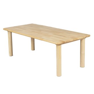 角テーブル W120xD60 高さ33〜51cmの4タイプ  ブロック社の乳児,幼児の家具「机単品販売」