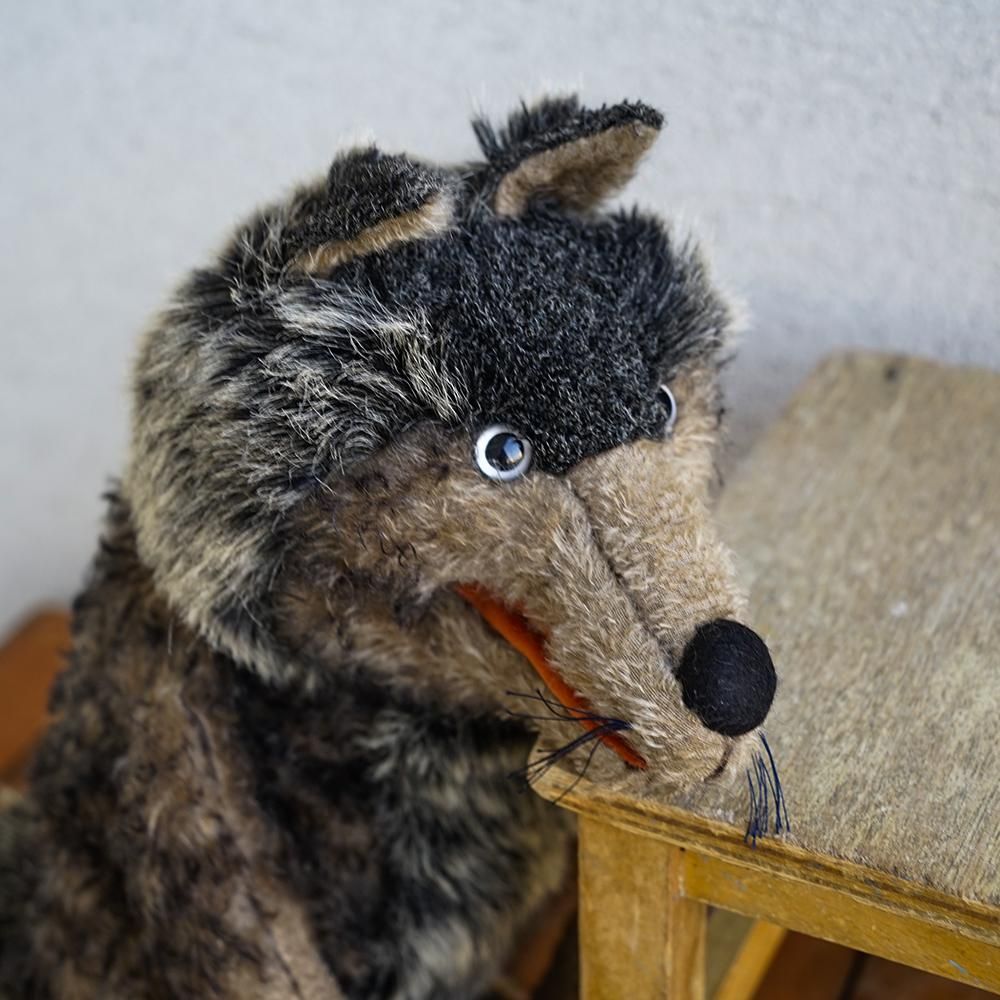 おおかみのバインハルト ドイツBARLEBEN/バーレーベン工房の動物
