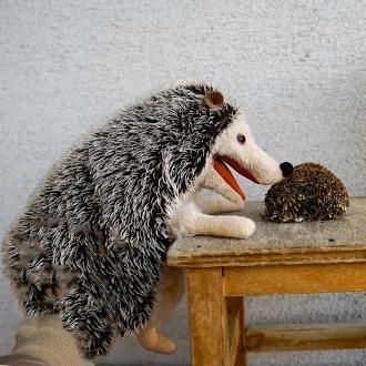 バーレーベン（ドイツ）の動物手人形（パペット） - 木の