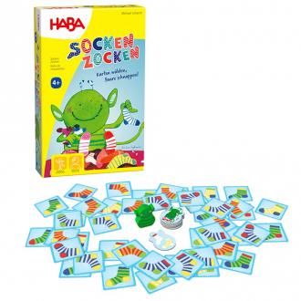 カードゲーム・ソックスモンスター　HABA/ハバ社　ペアの靴下をさがせ！スピードゲーム