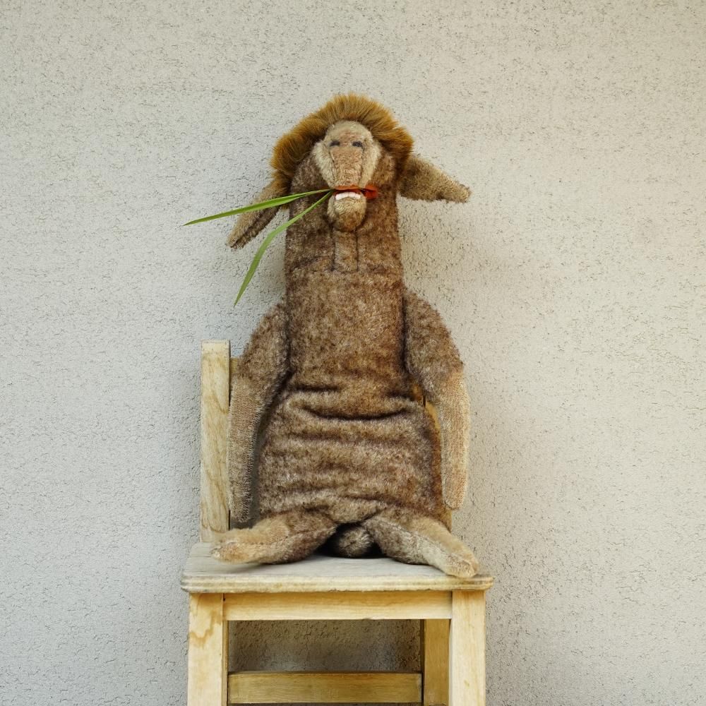 1920年代　ドイツ製　木彫り　パペット カプセルトイ 『はしもとみおの彫刻 那須どうぶつ王国』 | other