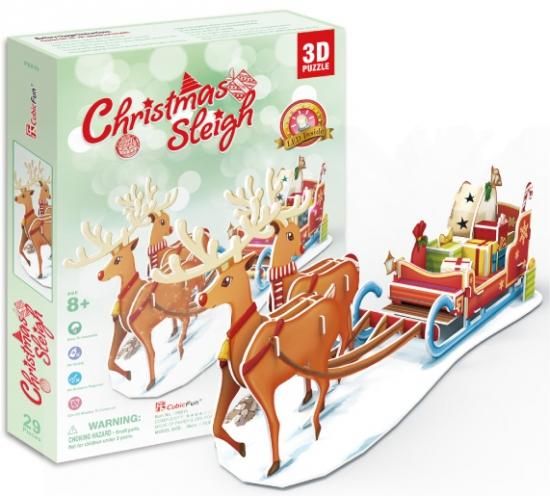 3d パズル クリスマス Christmas Sleigh そり Heart Art Collection 3d パズル クリスマス Christmas Sleigh そり Heart Art Collection
