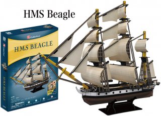 3Dパズル HMSビーグル