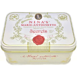 NINA'S(二ナス) Royal box for tea アッサム ティーバッグ ホワイト缶