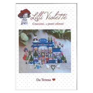 Lilli Violet リリーバイオレット Heidi ハイジ クロスステッチ図案