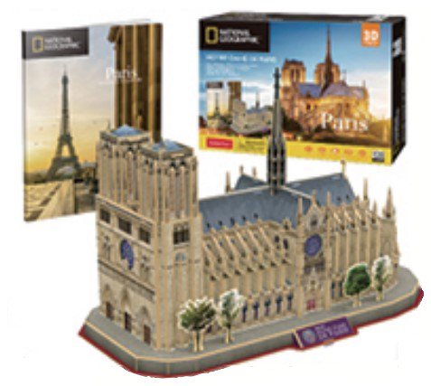 3D パズル パリのノートルダム大聖堂 - Heart Art Collection