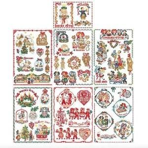 クロスステッチ図案 A Special Story Of Christmas In Alsace クリスマス スペシャルアルザス 50のモチーフ図案集 Heart Art Collection クロスステッチ図案 A Special Story Of Christmas In Alsace クリスマス スペシャルアルザス 50のモチーフ図案集 Heart Art Collection