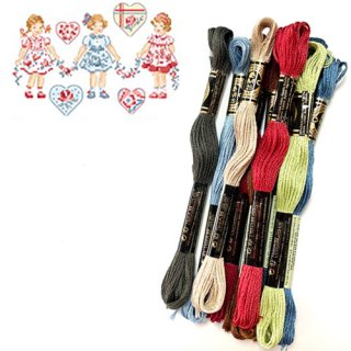 レブロドゥーズパリジェンヌ　クロスステッチ用刺繍糸