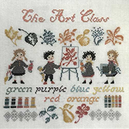 クロスステッチ図案 The Art Class - Heart Art Collection