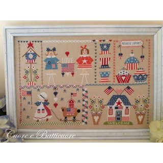 ƥåް  Stars and Stripes in Quilt Υ<br>