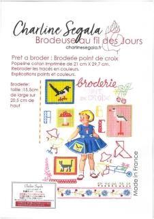 ե꡼̡  ɽå<br>Broderie point de croix(ƥå繡)<br>