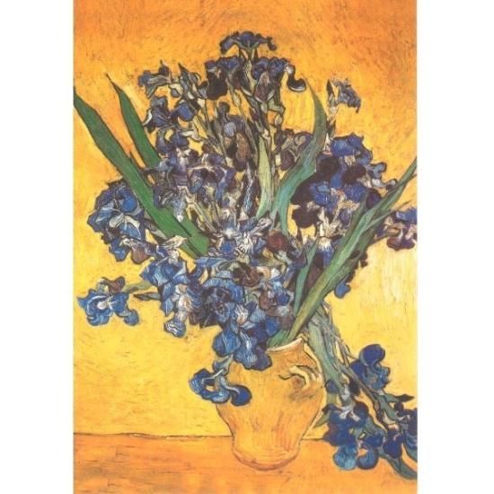 フィンセント・ヴァン・ゴッホ「アイリスのある花瓶」— 鮮烈な色彩で描かれた花の命 作品解説】ヴィンセント・ヴァン・ゴッホ「アイリス