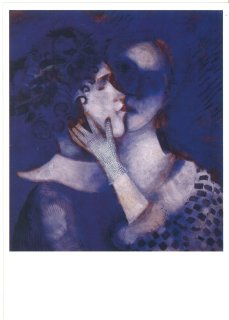 ͢ݥȥɡۥޥ륯㥬Marc ChagallBlue Lovers