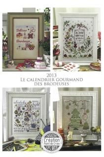 ƥåCREATION POINT DE CROIX<br>Calendrier gourmand 2013( ᥫ2013)<br>ץ()