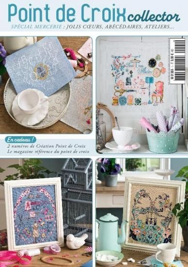 クロスステッチ専門誌CREATION POINT DE CROIX小冊子：Point de Croix