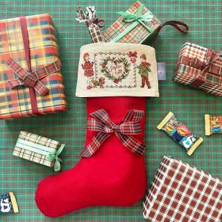 La botte Noël écossais(åȥɤΥꥹޥ֡)<br>˥󥸥󥸥ǥ ƥåå