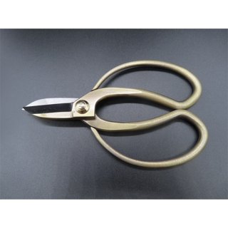古流鋏 ブロンズ／Bronze flower scissors 