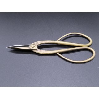 ­Ĺߺ ܥ֥󥺡Traditional bronze  long handled bonsai scissors