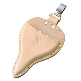 大久保鋏ケースフック付き SO-21F／Gardening scissors white leather case S with a belt clip