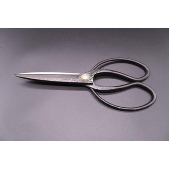 安広　鋏　キリバシ　切箸　植木鋏　鎚目 安広 鋏 分銅型 キリバシ 切箸 植木鋏 庭師鋏 鎚目