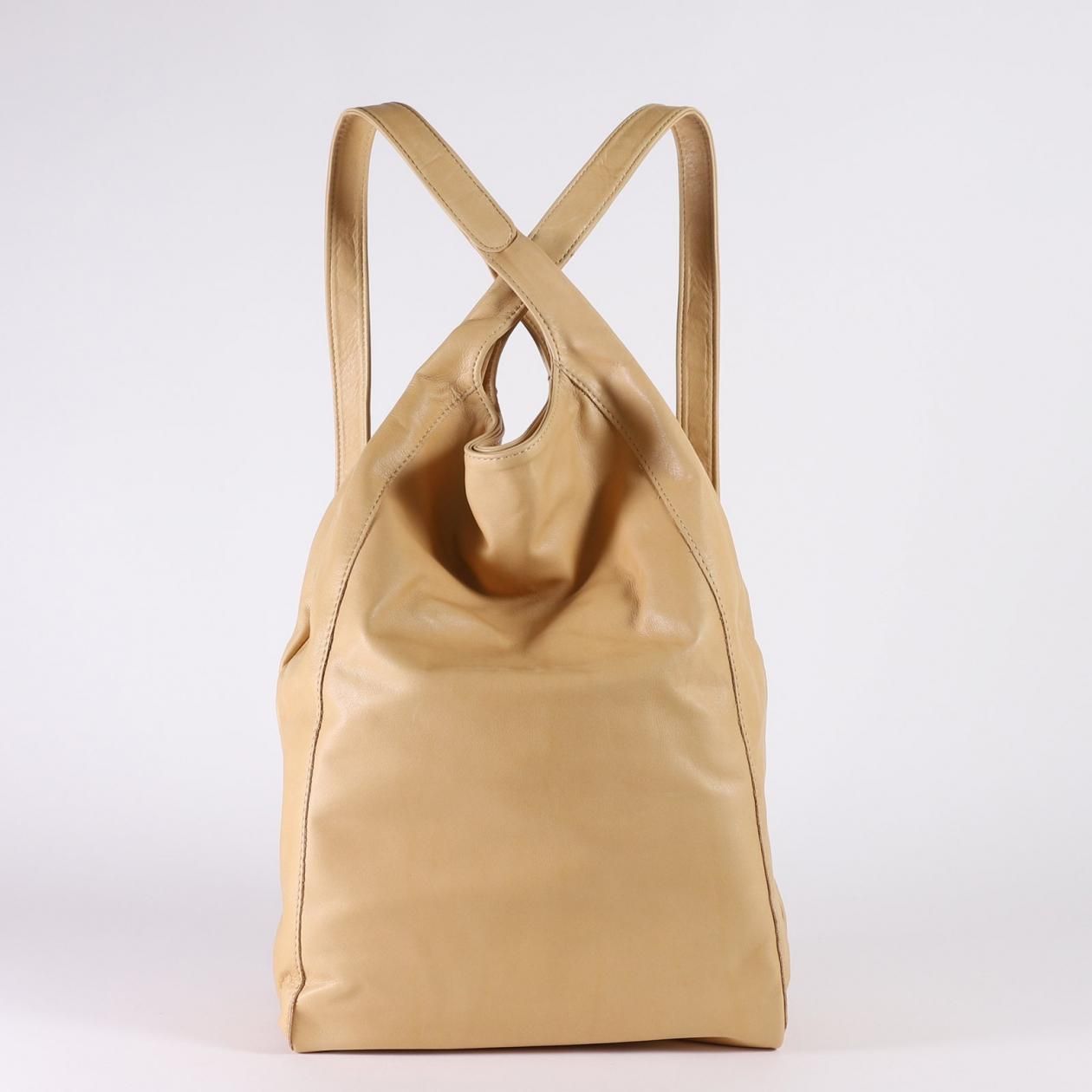 【超美品】B.stuff リュックサック　大 ビースタッフ リュックサック S バッテンリュック 2way レザー