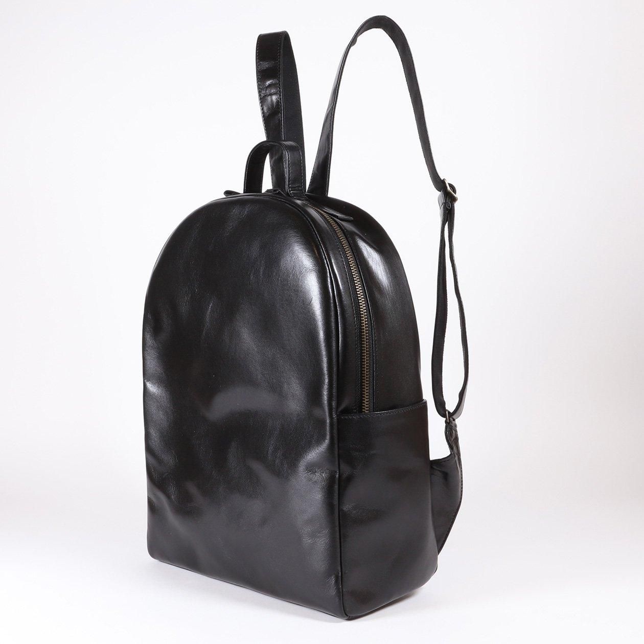 【新品】B.stuff 黒 リュックサック　小 上品な艶感の本革リュック 大サイズ | 7313R - B.stuff online store