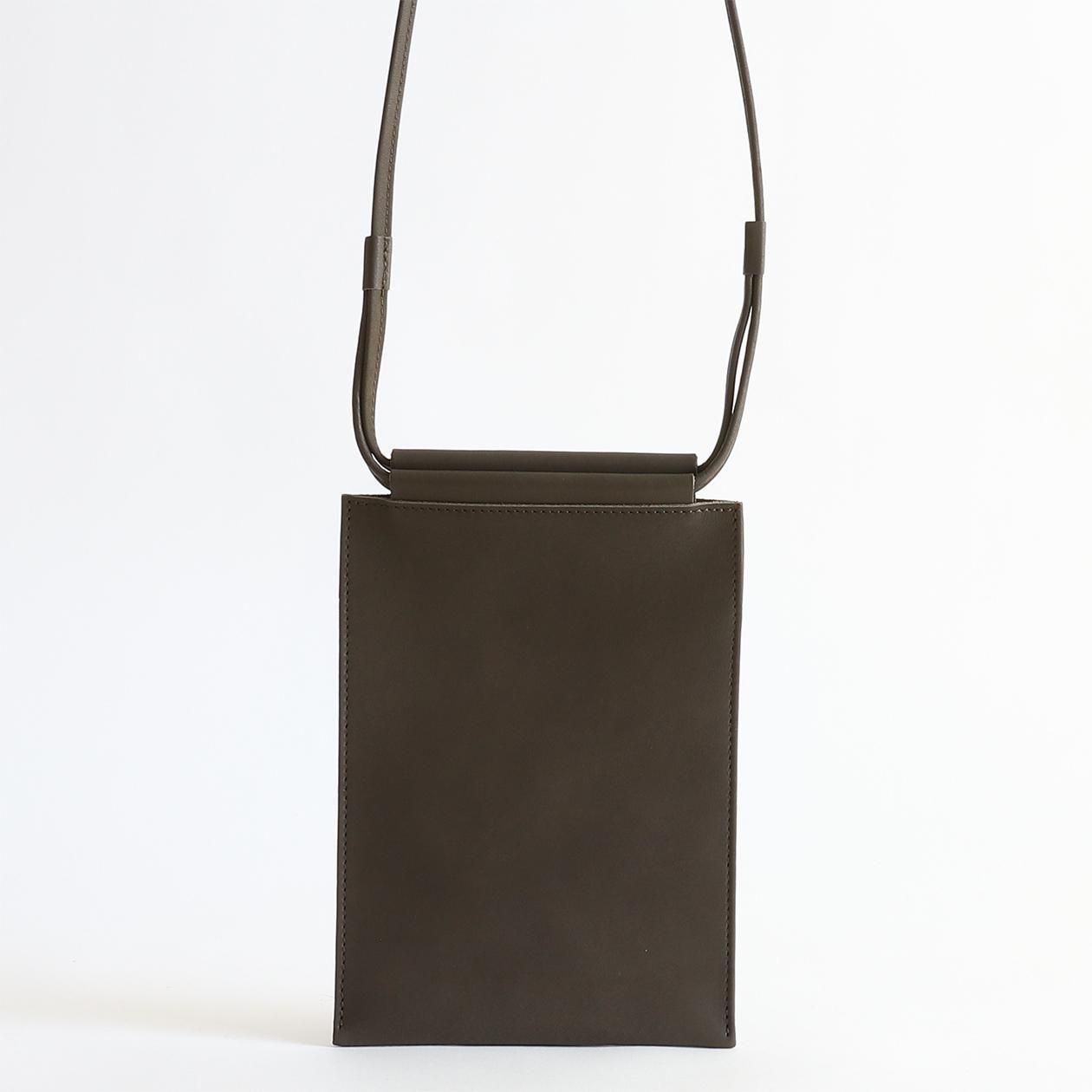 ショルダーバッグ・ポシェット MARRON BAG (SOFT BLACK) waku お財布ショルダー お財布ポシェット スマホショルダー