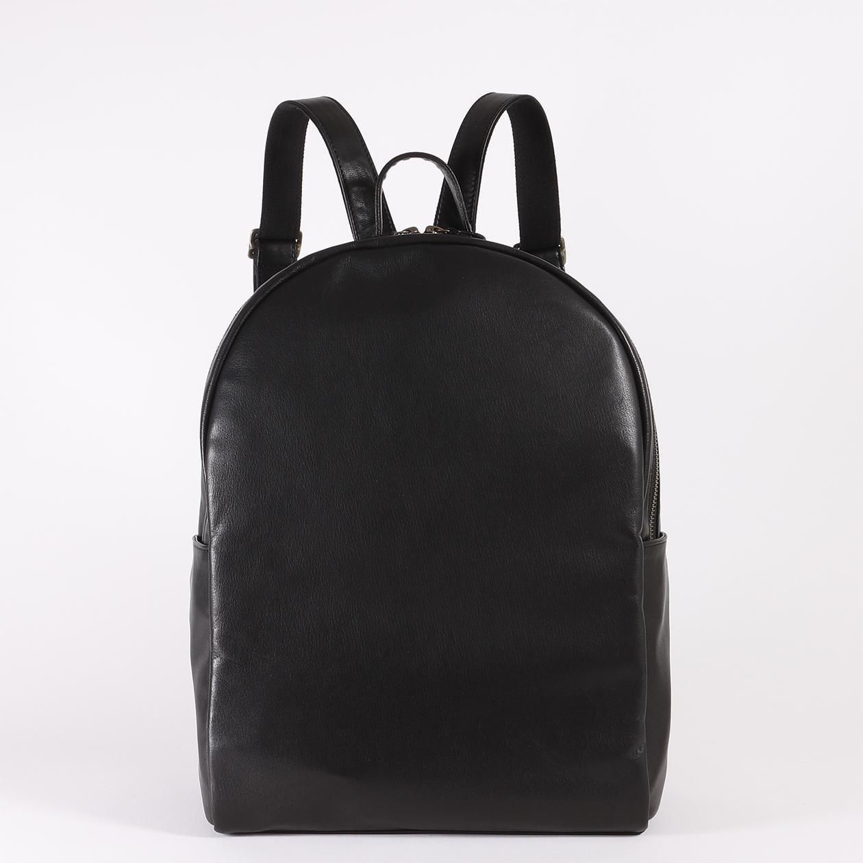 美品 ビースタッフ アンティーク加工 レザー リュック バックパック 牛革 黒 NjY3MlJGLWt1cm8tYzE.jpg?