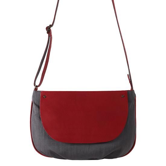 本革ナイロンコンビショルダーバッグ | 7196R - B.stuff online store