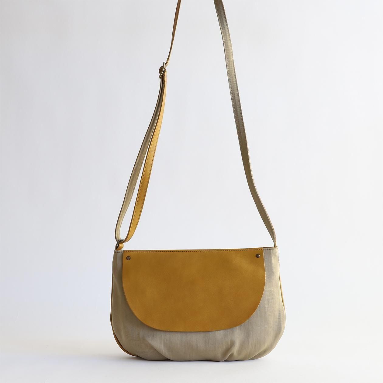 本革ナイロンコンビショルダーバッグ | 7196R - B.stuff online store