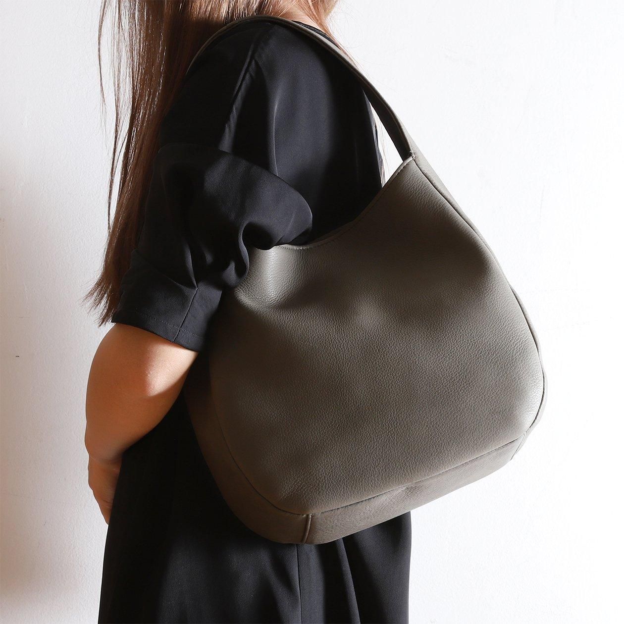 シュリンクレザーワンハンドルバッグ | 7601R - B.stuff online