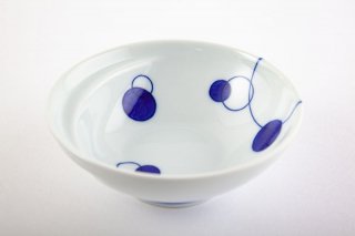 お鍋の取り皿 Cacomi -かこみ - 【水玉 青】
