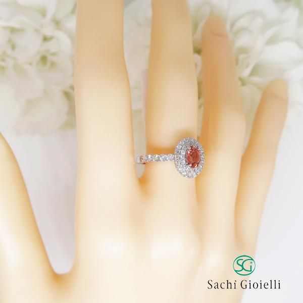 MUZE JEWELRY 天然石 リング 大粒リング SV925 プラチナ仕上げ