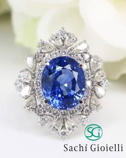 5.04ct 㥹ʥե֥롼եΥ󥰡PT900