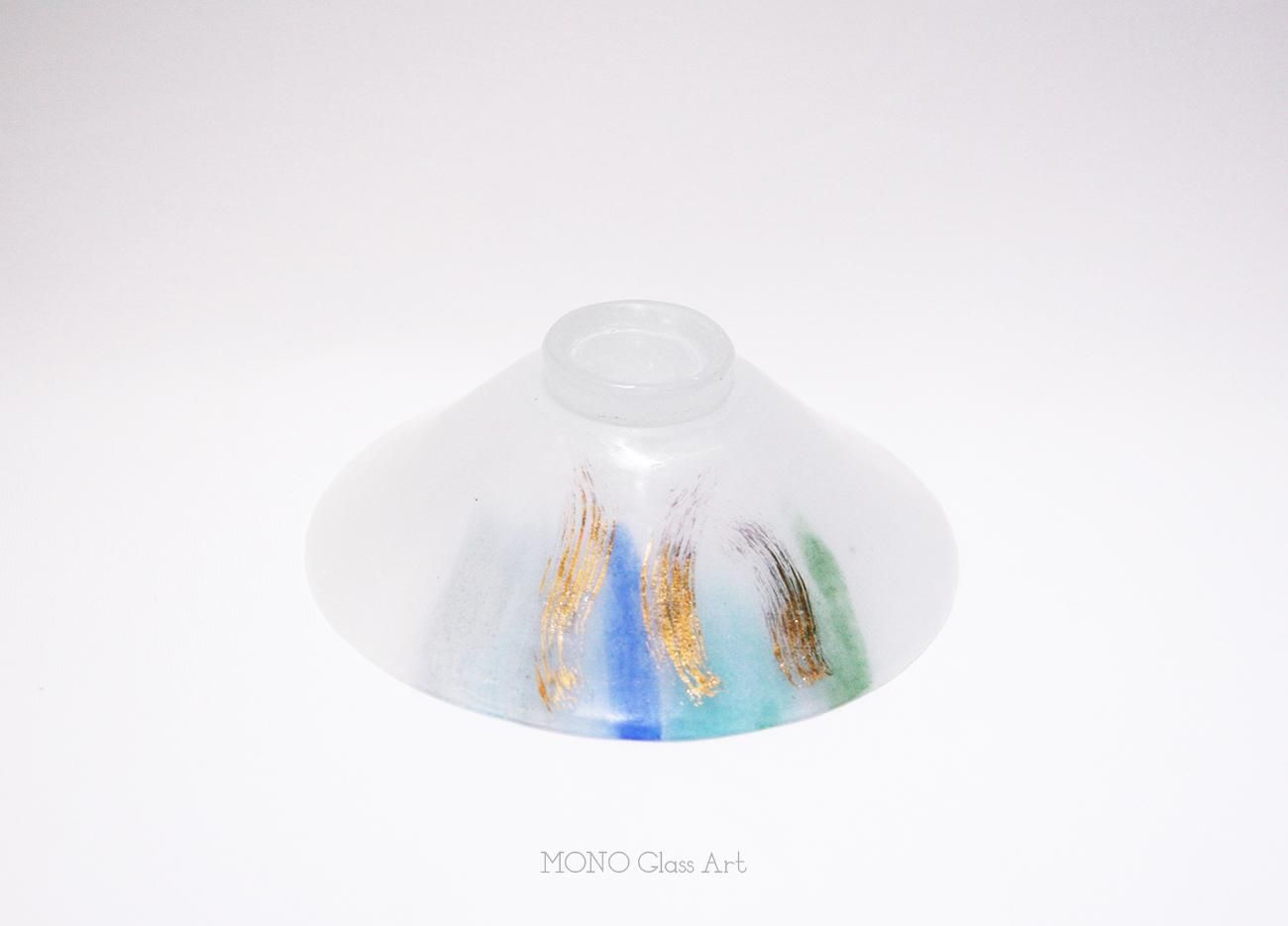 抹茶茶碗 日雷（桐箱入）| MONO-Glass Art Shop-