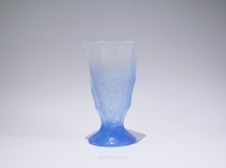 ビアグラス-ライトブルー-【オリジナル・一点もの | グラス・酒器】