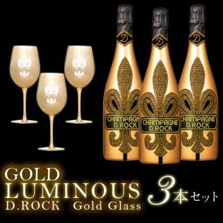 D.ROCK BRUT GOLD LUMINOUS 3ܥå(ʬȯ) ɥ饹3