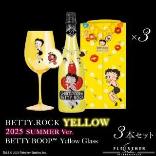 ͽBETTY.ROCK YELLOW 3ܥå YELLOW饹3