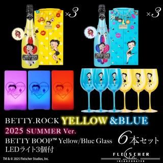 ͽBETTY.ROCK YELLOW&BLUE 6ܥå YELLOW&BLUE饹3ӡLED饤