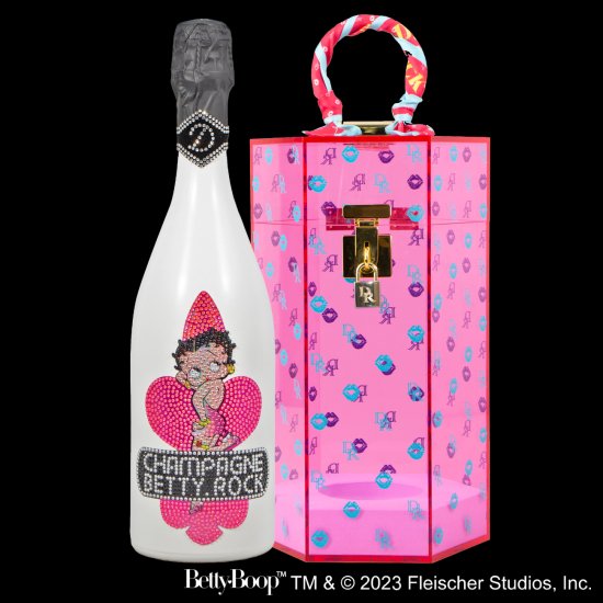6万円はどうでしょう未開封！ディーロック　シャンパン　ベティー　ロック　ブルー　化粧箱付き！