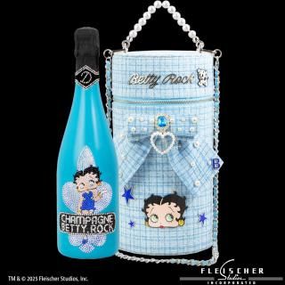 BETTY.ROCK TWEED BLUE