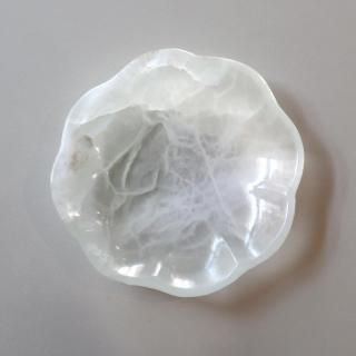 onyx flower bowl/  A