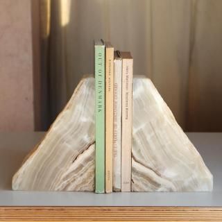 onyx bookend/  A
