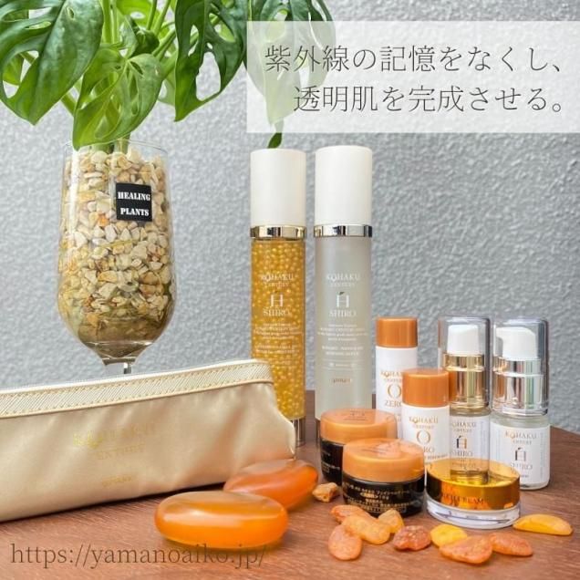 ヤマノ コハクセンチュリー白-SHIRO-パーフェクトセット(60ml/60g) コハクセンチュリー白ーSHIROーパーフェクトセット