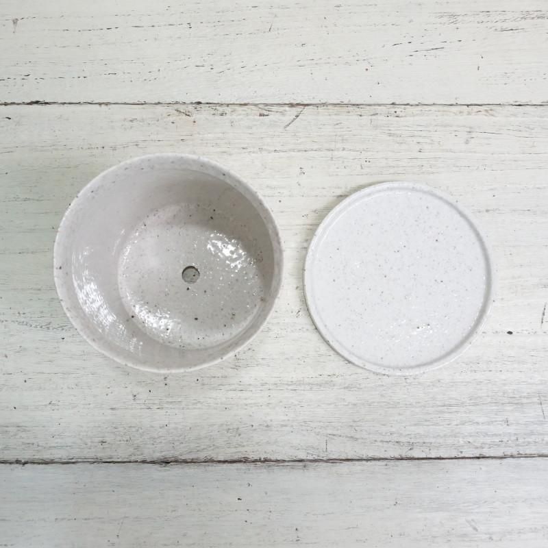 外国製陶器 作家 藤原純 6トンガリ イッチン S 碧 ¥4,730 大人の焼き物