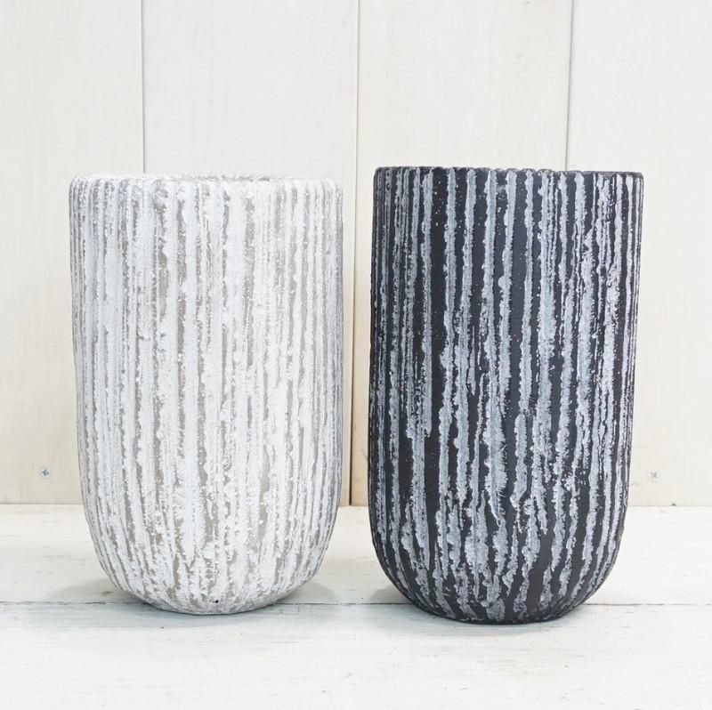 鉢 おしゃれ コンクリート オベリスクトールM＜ 12cm 4号 底穴あり